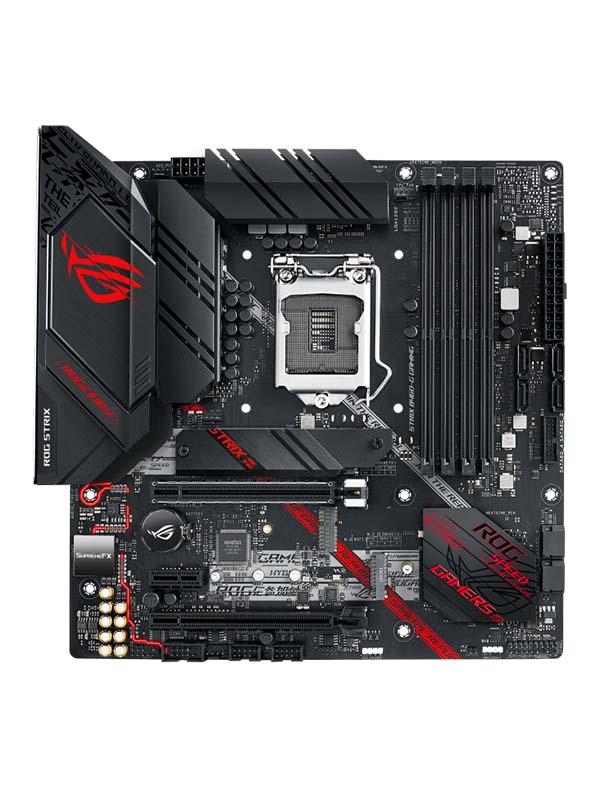 ASUS ROG Strix B460G Gaming Motherboard, mATX, Intel B460, 128GB Max